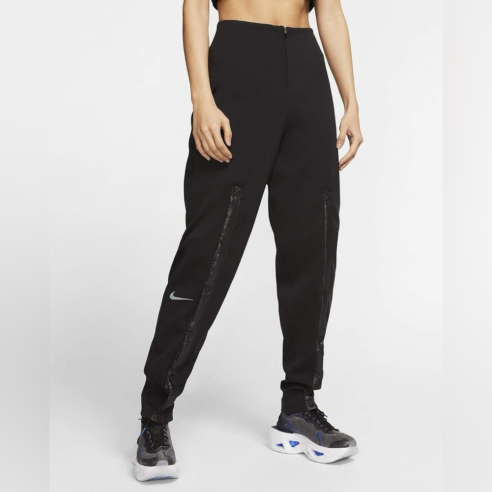 Nike Sportswear City Readying Fleece Pants Black Size XS Athleisure Lounge
